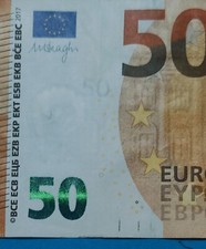 BANCONOTA DA 50 EURO DRAGHI