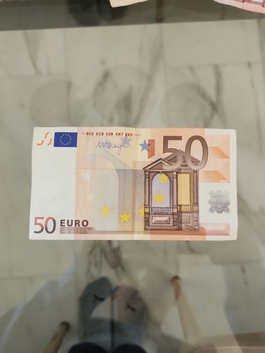Banconota euro 2002 - 50€,