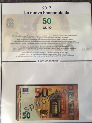 Inserto per nuova banconota - , da