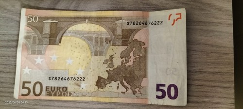 Banconota euro rara - banconota,