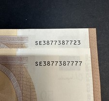 Coppia Banconote Da 50 Euro