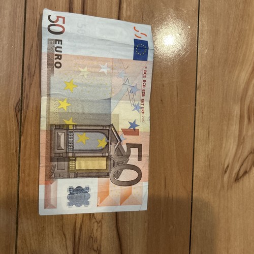 Rara banconota euro - 50,
