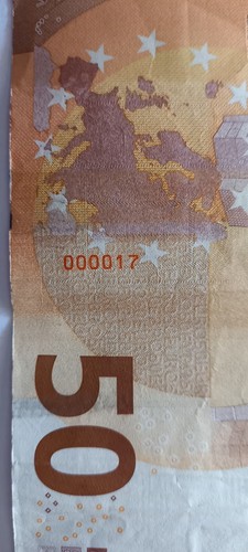 Banconota rara euro 2017 - banconota, da