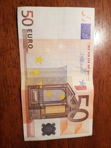 Banconota rara euro - rara, 50