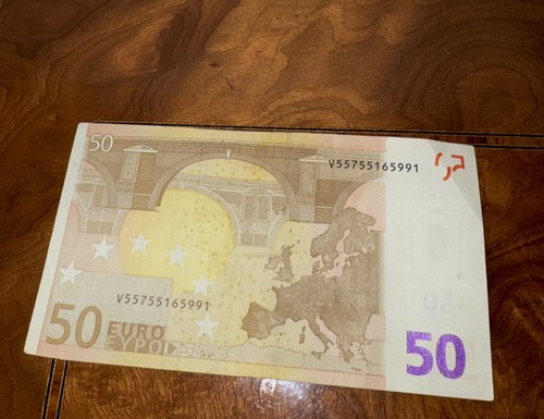 Banconota rarissima euro - rarissima,