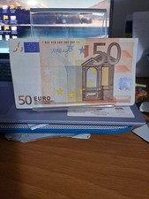 Banconota 50 euro 2002 firmata