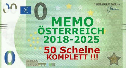 Pezzi memo euro scope - 50,