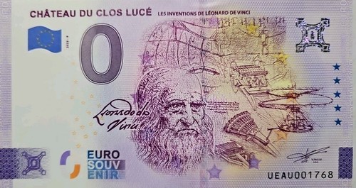 Banconota 50x euro chateau - euro,