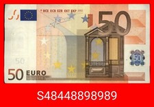 Banconota da 50 euro rara R1