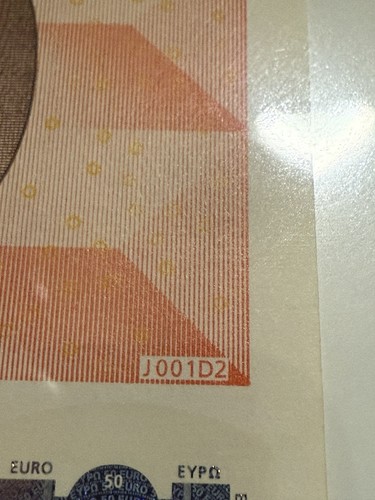 Banconota euro fds j001 - da,