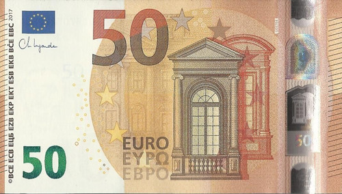 Banconota euro circolata - 50,