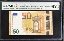Euro 50 Euro 2017 Francia P 30