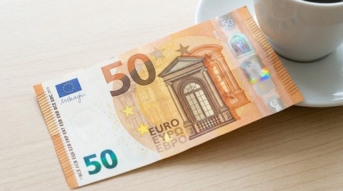 Banconota euro valuta - banconota,