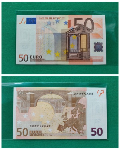 Banconota euro con - da,