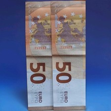 2 Banconote Da 50 euro Lagarde